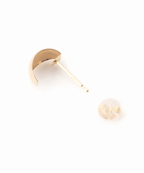 Lilas（リラ）の「スモールムーンピアス K10（両耳）（ピアス