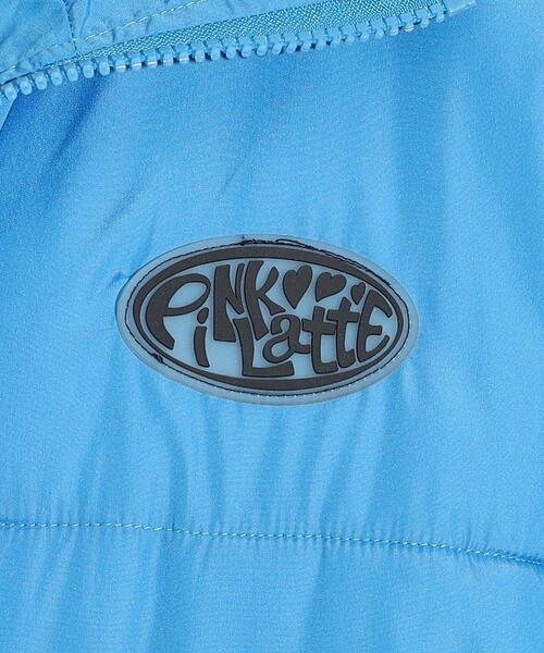 PINK-latte(ピンクラテ)の「◆【カラバリ豊富/130cmサイズあり】ショートパテッドブルゾン(その他アウター・キッズ・ブラック/ライトパープル/ブルー/アイボリー/ベビーピンク・15 /16/14/13)」の9枚目の写真