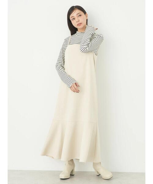 earth music&ecology（アースミュージックアンドエコロジー）の「チェーンリブハイネックプルオーバー（Tシャツ/カットソー・レディース・ブルー/ベージュ/ブラック/アイボリー/その他9/ピンク・S/M）」の18枚目の写真