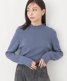 earth music&ecology | チェーンリブハイネックプルオーバー(Tシャツ/カットソー)