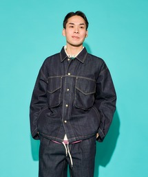 BIG POCKET DENIM JACKET RIGID / ビッグポケット デニム ジャケット リジッド
