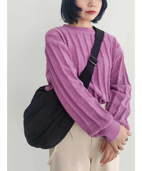 CRAFT STANDARD BOUTIQUE(クラフトスタンダードブティック)の「軽量キルティングショルダーバッグ(トートバッグ・レディース・ブラック/オリーブ・FREE)」の12枚目の写真