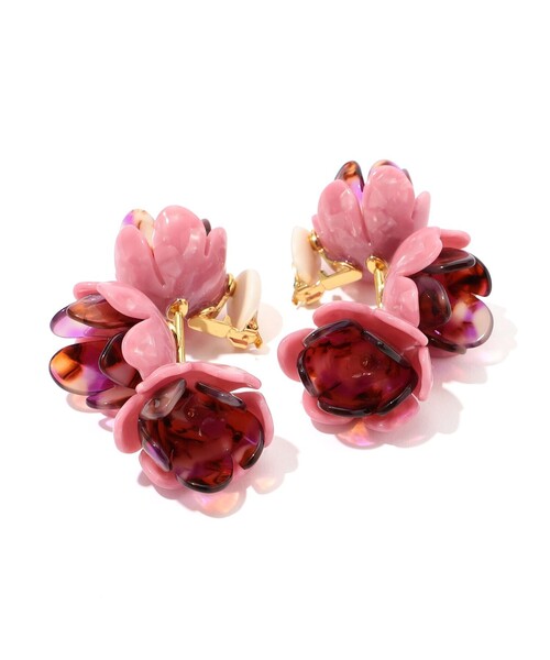 Lele Sadoughi（レレサドイ）の「LELE SADOUGHI Small Paper Lily Drop
