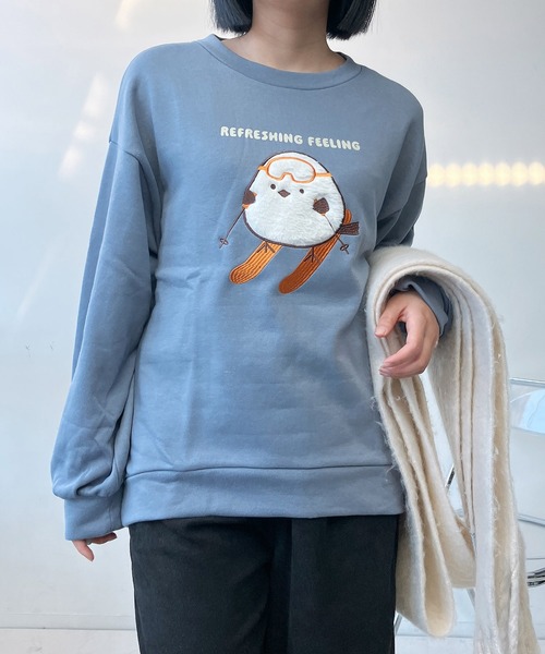 セール】☆ふわふわアニマルプルオーバー【UNISEX ITEM】（スウェット