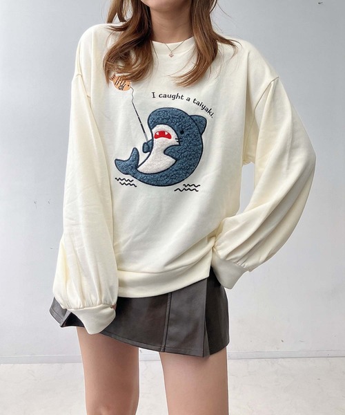 セール】☆ふわふわアニマルプルオーバー（スウェット）｜AS KNOW AS