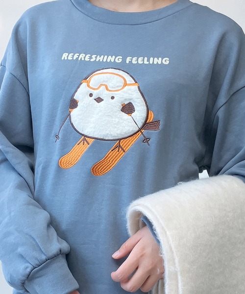 セール】☆ふわふわアニマルプルオーバー【UNISEX ITEM】（スウェット