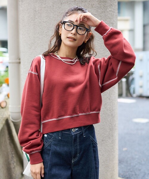 セール】リバーシブル 配色 裏毛スウェット（スウェット）｜FREAK'S