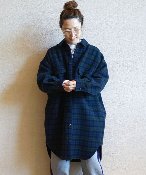 【最終値下げ】journal standard シャツジャケット グレー　cpo CPO シャツジャケット メンズ 秋冬 ジャケット オーバーサイズ