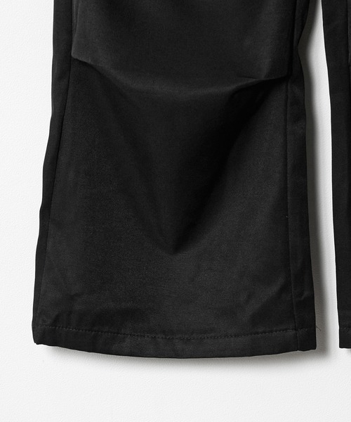 Theater code(シアターコード)の「▲front flap wide cargo pant/フロントフラップ ワイド カーゴパンツ(カーゴパンツ・メンズ・ブラック/オフホワイト・2/3)」の9枚目の写真