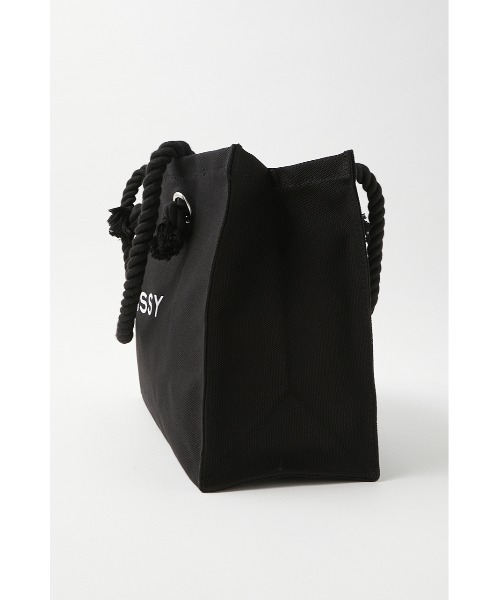 MOUSSY(マウジー)の「MOUSSY SOUVENIR ショッパー(トートバッグ・レディース・ブラック/ホワイト・FREE)」の5枚目の写真