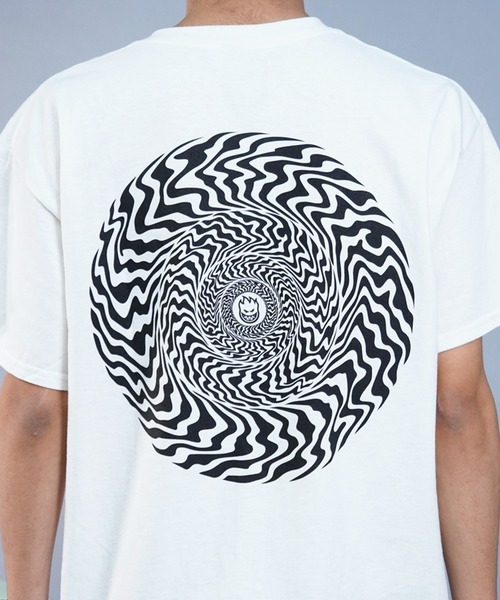spitfire(スピットファイア)の「SPITFIRE/スピットファイア 半袖Tシャツ ルーズシルエット バックプリント ポケット SWIRLED CLASSIC(Tシャツ/カットソー・メンズ・ホワイト・XL/L/M)」の5枚目の写真