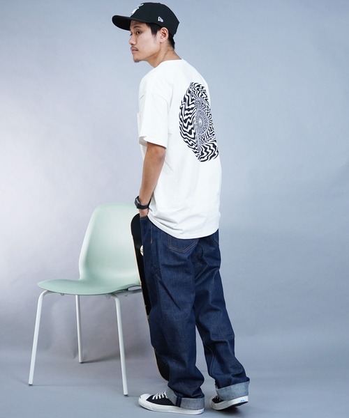 spitfire(スピットファイア)の「SPITFIRE/スピットファイア 半袖Tシャツ ルーズシルエット バックプリント ポケット SWIRLED CLASSIC(Tシャツ/カットソー・メンズ・ホワイト・XL/L/M)」の14枚目の写真