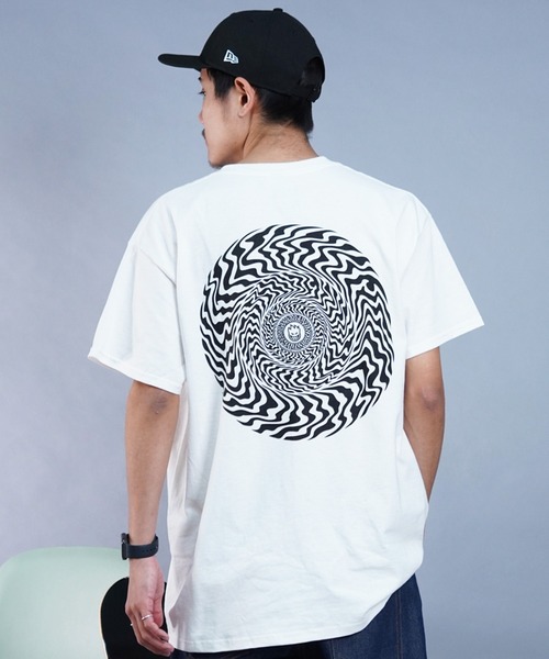 spitfire(スピットファイア)の「SPITFIRE/スピットファイア 半袖Tシャツ ルーズシルエット バックプリント ポケット SWIRLED CLASSIC(Tシャツ/カットソー・メンズ・ホワイト・XL/L/M)」の10枚目の写真