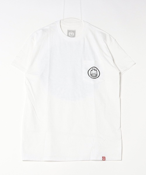 spitfire(スピットファイア)の「SPITFIRE/スピットファイア 半袖Tシャツ ルーズシルエット バックプリント ポケット SWIRLED CLASSIC(Tシャツ/カットソー・メンズ・ホワイト・XL/L/M)」の15枚目の写真