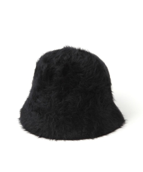 tiny tiny（ティニーティニー）の「シャギーハット[tiny tiny(ティニーティニー)]（ハット・レディース・ブラック/オフホワイト・0）」の6枚目の写真