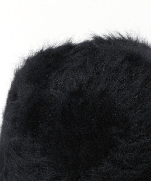 tiny tiny（ティニーティニー）の「シャギーハット[tiny tiny(ティニーティニー)]（ハット・レディース・ブラック/オフホワイト・0）」の12枚目の写真