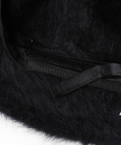 tiny tiny（ティニーティニー）の「シャギーハット[tiny tiny(ティニーティニー)]（ハット・レディース・ブラック/オフホワイト・0）」の13枚目の写真