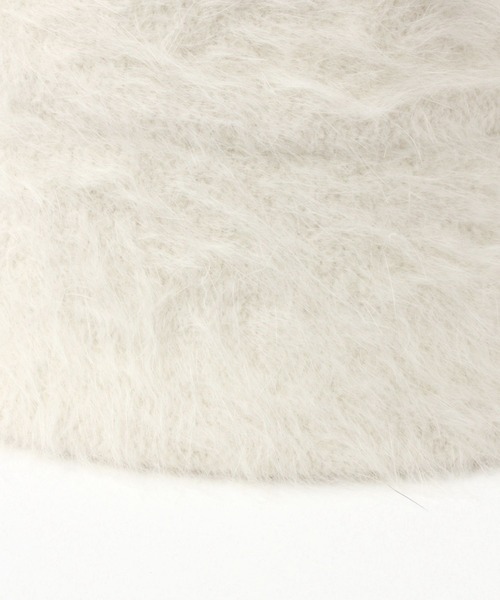 tiny tiny（ティニーティニー）の「シャギーハット[tiny tiny(ティニーティニー)]（ハット・レディース・ブラック/オフホワイト・0）」の15枚目の写真