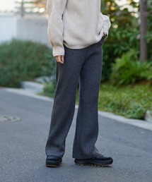 EKAL | レイクショアストレートニットパンツ(その他パンツ)