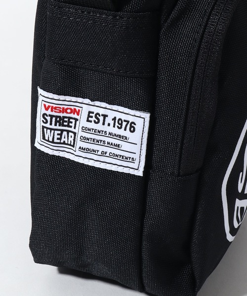 VISION STREET WEAR(ヴィジョンストリートウェア)の「【VISION STREET WEAR/ヴィジョンストリートウェア】 縦型スクエアショルダーバッグ(ショルダーバッグ・メンズ・ブラック系その他/ブラック/ブラック系その他2・FREE)」の14枚目の写真