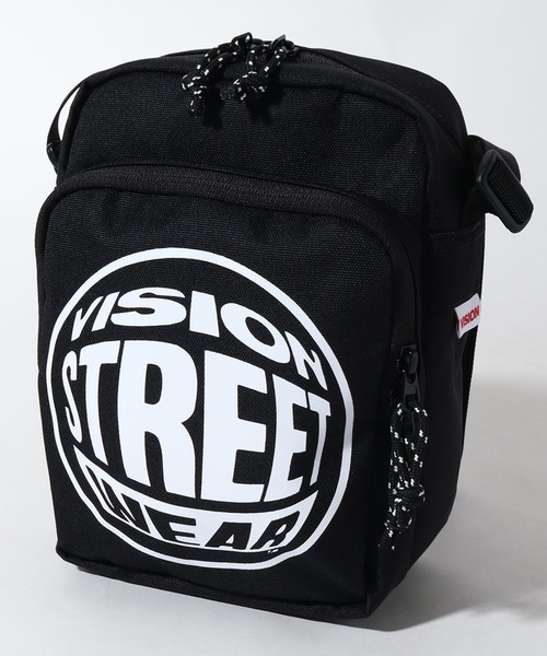 VISION STREET WEAR(ヴィジョンストリートウェア)の「【VISION STREET WEAR/ヴィジョンストリートウェア】 縦型スクエアショルダーバッグ(ショルダーバッグ・メンズ・ブラック系その他/ブラック/ブラック系その他2・FREE)」の9枚目の写真