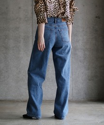 Gina Tricot デニムパンツ　34 rosebud ganni gina tricot（ジーナトリコ）の「Baggy jeans（デニムパンツ