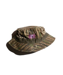 GUNG HO（ガンホー）の「【GUNG HO ガンホー】 VINTAGE-BUCKET HAT MADE IN USA　バケットハット　カモ柄（ハット）」