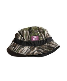 GUNG HO（ガンホー）の「【GUNG HO ガンホー】 VINTAGE-BUCKET HAT MADE IN USA　バケットハット　カモ柄（ハット）」
