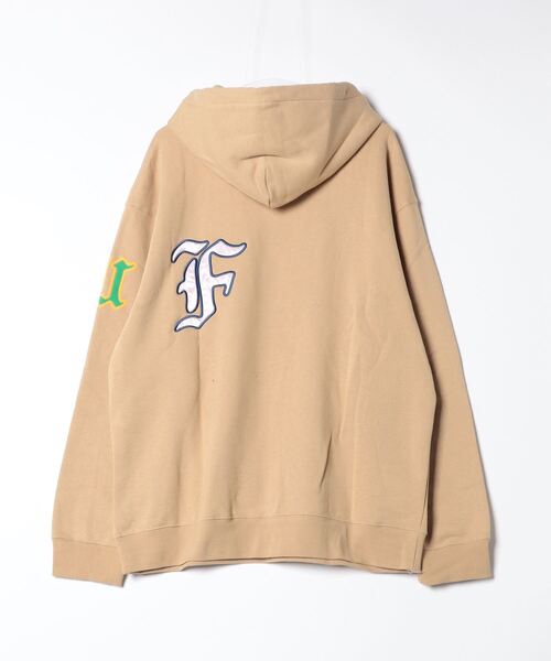 HUF / FLY DIE P/O HOODIE/パーカー/M/コットン/CML/プリント/PF00622 HUF（ハフ）の「【HUF】ハフ FLY DIE P/O HOODIE プルオーバー