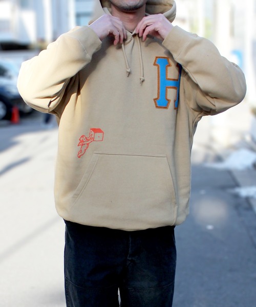 HUF（ハフ）の「【HUF】ハフ FLY DIE P/O HOODIE プルオーバー