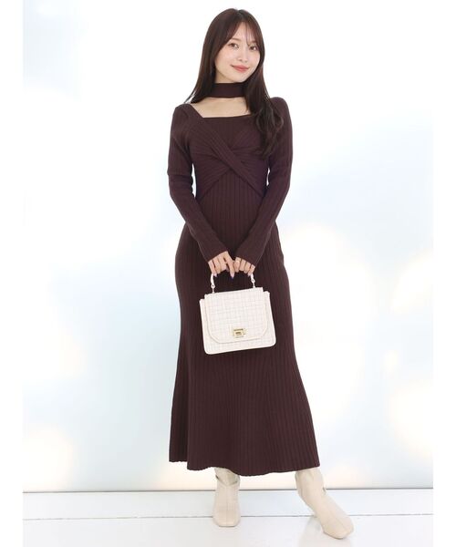 MERCURYDUO（マーキュリーデュオ）の「2WAYランダムリブビスチェ