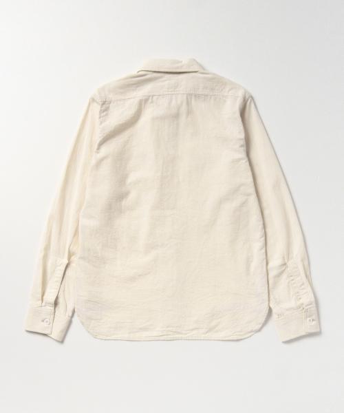 ビームスボーイ　シャンブレーツイールフーデッドコート ベージュ　美品 BEAMS BOY（ビームス ボーイ）maturely / シャギー オーバー