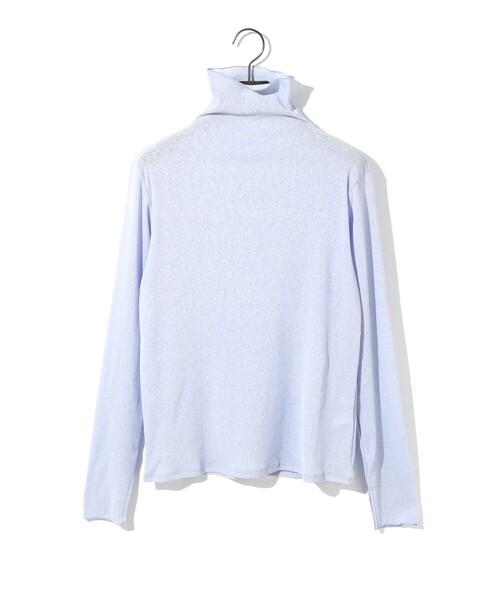 MIDIUMISOLID / ミディウミソリッド MIDIUMISOLID for Ladies クルーネックシアープルオーバー MIDIUMISOLID for Ladies クルーネックシアープルオーバー