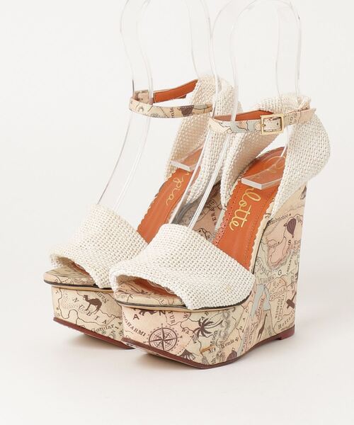 【75％off】シャルロットオリンピア 定価¥108,900円 新品 サンダル charlotte olympia（シャーロット・オリンピア） ラメスエード