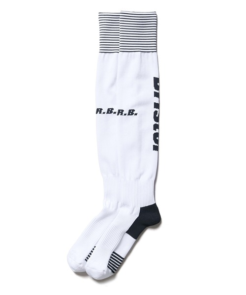 F.C.Real Bristol(エフシーレアルブリストル)の「GAME SOCKS(ソックス/靴下・メンズ・ブラック/ホワイト・LARGE/MEDIUM)」の1枚目の写真