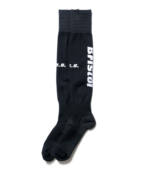F.C.Real Bristol(エフシーレアルブリストル)の「GAME SOCKS(ソックス/靴下・メンズ・ブラック/ホワイト・LARGE/MEDIUM)」の2枚目の写真
