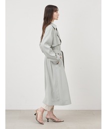 Mila Owen MilaOwen 落ち感トレンチコート　アイボリー Mila Owen（ミラオーウェン）の「落ち感トレンチコート