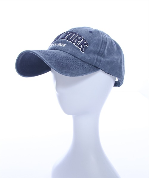 clear（クリア）の「ワッペン刺繍ロゴキャップ（キャップ・レディース・グレー/ブルー・F）」の2枚目の写真