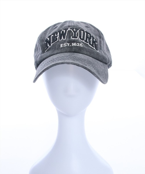 clear（クリア）の「ワッペン刺繍ロゴキャップ（キャップ・レディース・グレー/ブルー・F）」の6枚目の写真