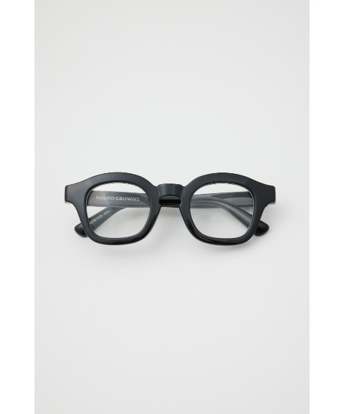 RODEO CROWNS WIDE BOWL(ロデオクラウンズワイドボウル)の「VOLUME FRAME EYEWEAR(メガネ・レディース・クリア/ブラウン系その他/ブラック・FREE)」の4枚目の写真