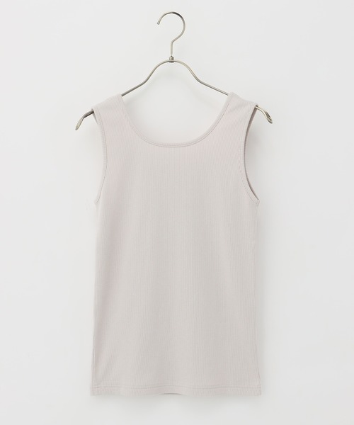 Honeys（ハニーズ）の「２ｗａｙタンクトップ（タンクトップ・レディース・スミクロ/アイボリー/ブラック/グレイッシュベージュ/ホワイト×ブラック/オレンジ系その他/ブルー/カーキ・S/M/L/LL）」の17枚目の写真