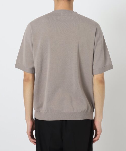 EDIFICE(エディフィス)の「ホールガーメント ニットTシャツ(ニット/セーター・メンズ・ブラック/ベージュ/ブルー/パープル・MEDIUM/LARGE)」の17枚目の写真