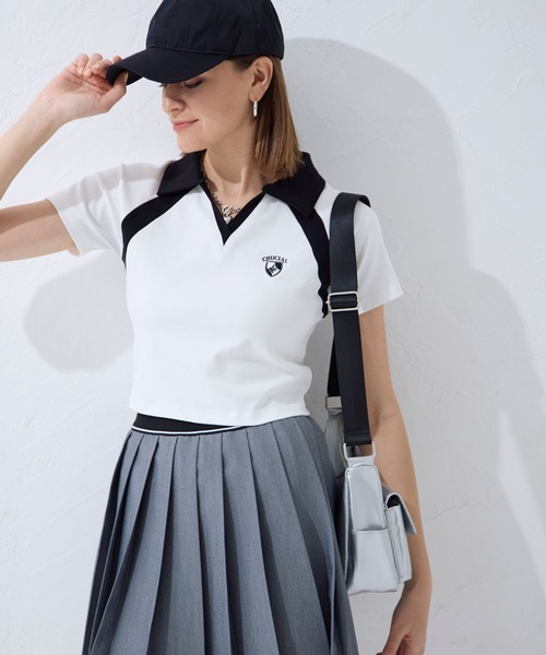 FOREVER 21（フォーエバー トゥエンティーワン）の「【2024SS】Ｗポケットショルダー（ショルダーバッグ・レディース・ブラック/グレー/シルバー・FREE）」の18枚目の写真