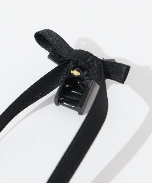 flower（フラワー）の「ルーズリボンピン（ヘアピン・レディース・ブラック/アイボリー・FREE）」の3枚目の写真
