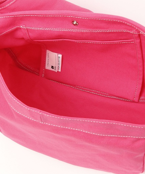 LOWRYS FARM（ローリーズファーム）の「キャンバスショルダ－　103789（ショルダーバッグ・キッズ・オフホワイト/ピンク/ブルー・FREE）」の14枚目の写真