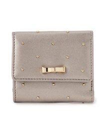 grove（グローブ）の「◆ドットスタッズリボン折り財布（財布）」