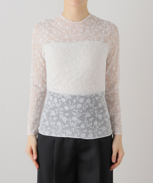 EDIT. FOR LULU（エディットフォールル）の「ローズシアートップ（T