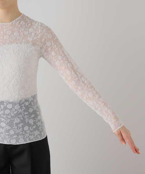 EDIT. FOR LULU（エディットフォールル）の「ローズシアートップ（T