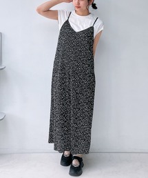 ◎プリーツキャミワンピースとTシャツ セットアイテム
