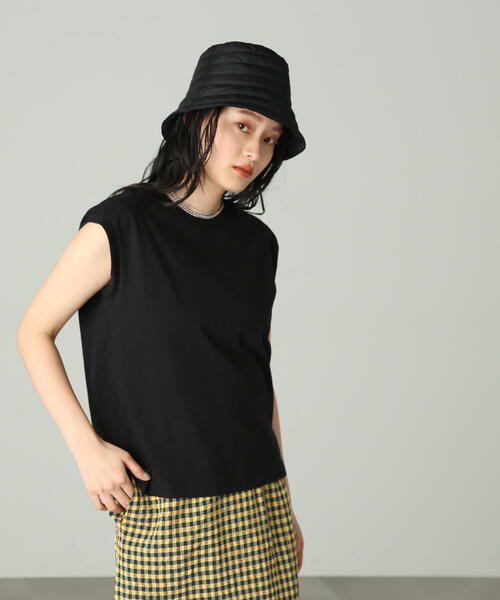 FREE'S MART（フリーズマート）の「USAコットンフレンチスリーブＴシャツ（Tシャツ/カットソー・レディース・ブルー/ホワイト/レッド/ブラック・FREE）」の13枚目の写真